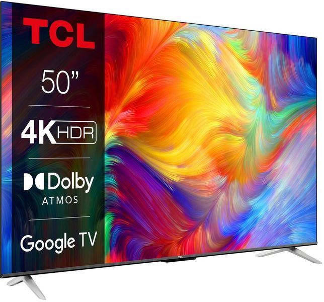 Телевизор 50" TCL LED 4K 60Hz Smart Android TV, Titan (50P638) 50P638 фото