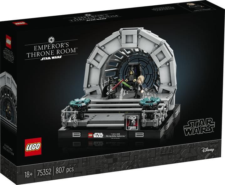 Конструктор LEGO Star Wars Діорама «Тронна зала імператора» (75352) 75352 фото