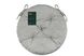 Подушка для стільця Ardesto Oliver, D-40см, 100% бавовна, нап-ч: 50% холоф, 50% пп, зелений