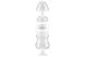Детская Антиколиковая бутылочка Nuvita NV6011 Mimic Collection 150мл белая - Уцінка - Уцінка