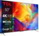 Телевізор 50" TCL LED 4K 60Hz Smart Android TV, Titan (50P638)