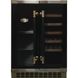 Холодильна камера Kaiser для вина, 82x60x57, 145л, полок - 8, зон - 2, бут-66, 2дв., черний (K64800AD)