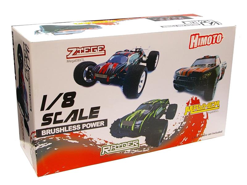 Радіокерована модель траггі 1:8 Himoto Ziege MegaE8XTL Brushless (зелений) (MegaE8XTLg) MegaE8XTLr фото