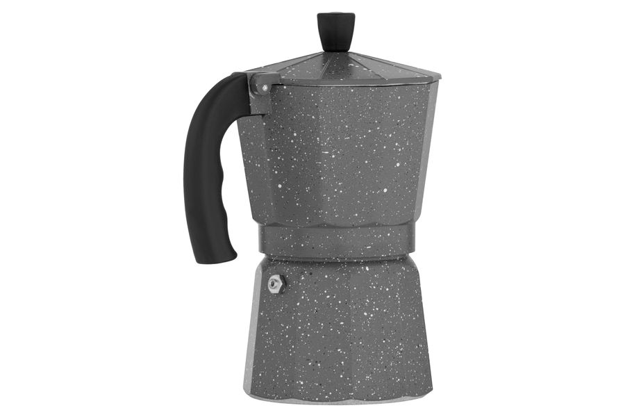 Гейзерна кавоварка Ardesto Gemini Molise, 6 чашок, сірий, алюміній (AR0806AGS) AR0806AGS фото