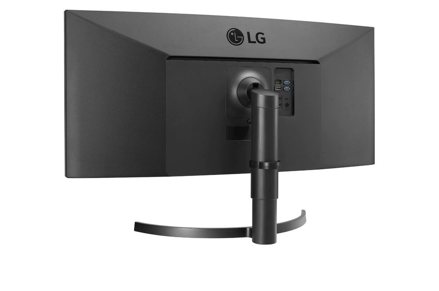Монитор LG 35" 2xHDMI, DP, USB-C, MM, VA, 3440x1440, 21:9, sRGB 99%, CURVED, FreeSync, HAS, HDR10 (35WN75C-B) 35WN75C-B фото