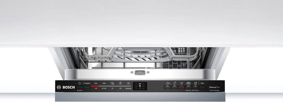 Посудомийна машина Bosch вбудовувана, 9 компл., A+, 45см, білий (SPV2IKX10K) SPV2IKX10K фото
