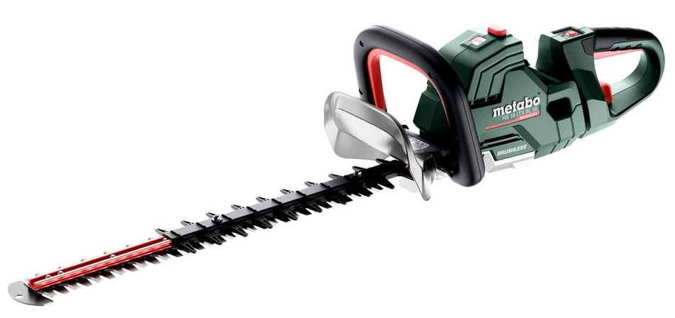 Кусторез аккумуляторный Metabo HS 18 LTX BL 55, 18В, 55см, шаг реза 21мм, 4кг, без АКБ и ЗП (601722850) 601722850 фото