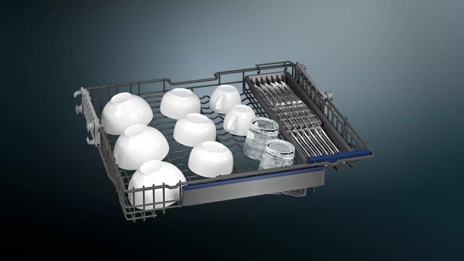 Посудомийна машина Siemens вбудовувана, 13компл., A+++, 60см, дисплей, білий (SN57ZS80DT) SN57ZS80DT фото