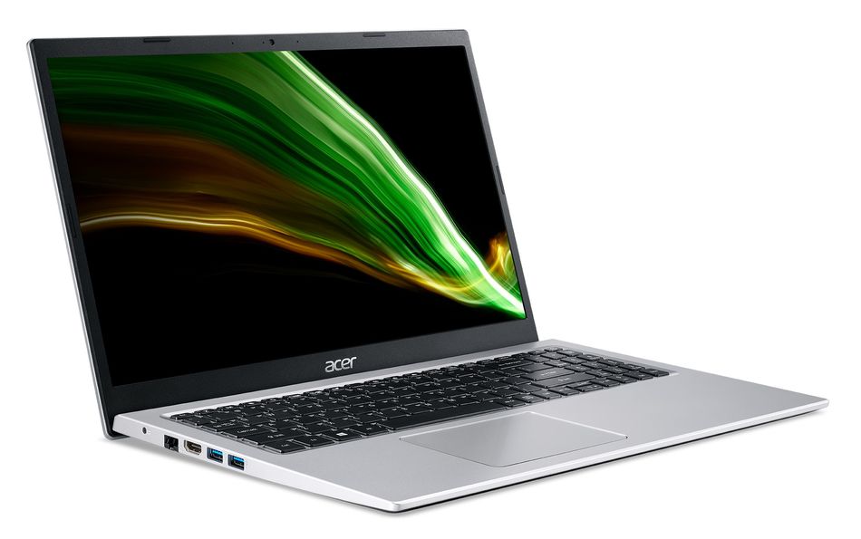 Ноутбук Acer Aspire 3 A315-58 15.6" FHD IPS, Intel i7-1165G7, 16GB, F512GB, UMA, Lin, серебристый (NX.ADDEU.00S) NX.ADDEU.00S фото