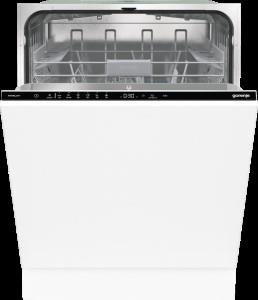 Посудомоечная машина Gorenje встраиваемая, 14компл., A+++, 60см, автоматическое открывание, сенсорн.упр, AquaStop, 3и корзины, белый - Уцінка GV642C60 фото