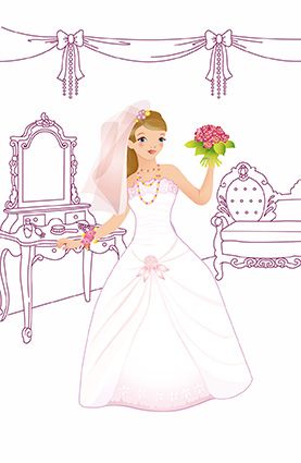 Бумажные куклы-Свадебные наряды Janod (J07840) J07840 фото