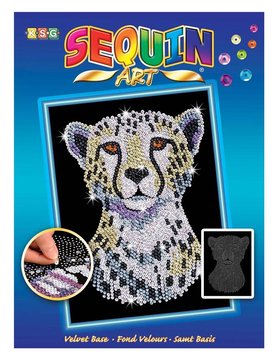 Набор для творчества Sequin Art BLUE Snow Cheetah New SA1605 - Уцінка SA1605 фото