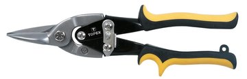 Ножиці по металу TOPEX, прямі, 250 мм 01A427 фото