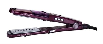 Щипці для волосся Babyliss ST395E, іонізація, з паром, фіолетовий ST395E ST395E фото