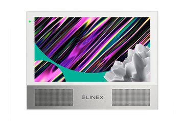 Відеодомофон Slinex Sonik 7 Cloud, IPS 7", детектор руху, переадресація, змінні панелі, білий SONIK7-CLOUD_W фото