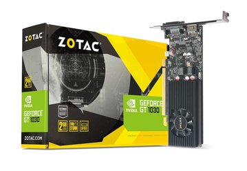 Видеокарта ZOTAC GeForce GT 1030 2GB GDDR5 Low Profile ZT-P10300A-10L фото
