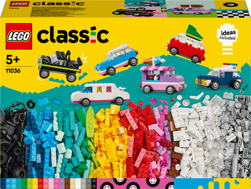 Конструктор LEGO Classic Творчі транспортні засоби 900 деталей (11036) 11036 фото