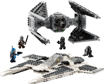 Конструктор LEGO Star Wars Мандалорський винищувач проти Перехоплювача TIE 75348 75348 фото