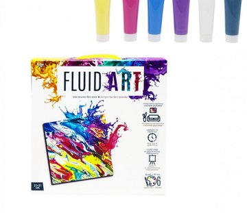 Набор креативного творчества "Fluid ART" FA-01-01-2-3-4-5, 5 видов (FA-01-04) FA-01-04 фото