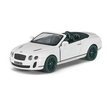 Автомодель легкова BENTLEY CONTINENTAL CONVERTIBLE (2010) 1:38, 5'' Білий (KT5353W(White)) KT5353W(White) фото