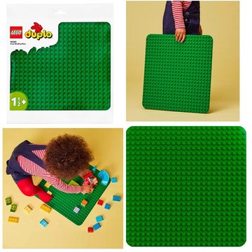 Конструктор LEGO DUPLO Зеленая строительная пластина (10980) 10980 фото
