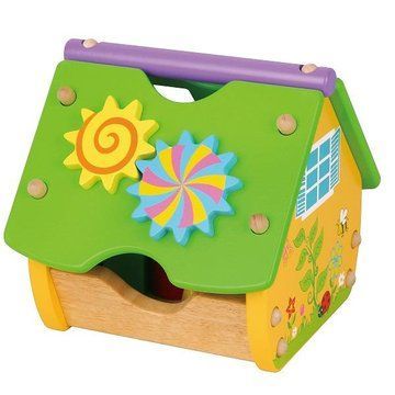 Деревянный сортер Viga Toys Веселый домик (59485) 59485 фото
