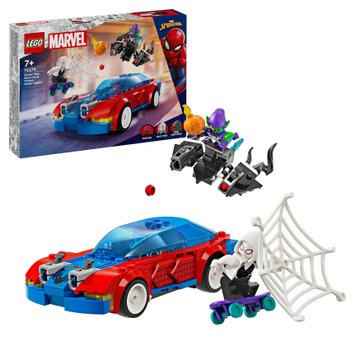 Конструктор LEGO Marvel Автомобиль для гонки Человека-Паука и Зеленый Гоблин с ядом Венома (76279) 76279 фото