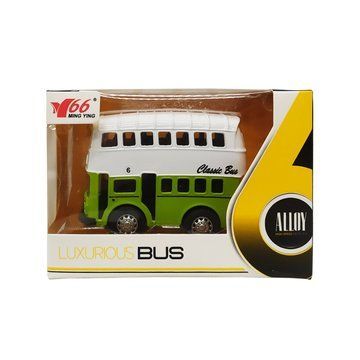 Детский металлический Автобус Bambi MY66-Q1215 инерционный Зелёный (MY66-Q1215(Green)) MY66-Q1215(Green) фото