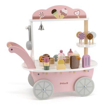 Деревянный игровой набор Viga Toys PolarB Магазин мороженого на колесах (44054) 44054 фото