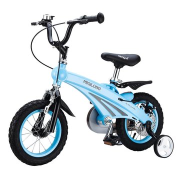 Дитячий велосипед Miqilong SD 12" синій MQL-SD12 фото