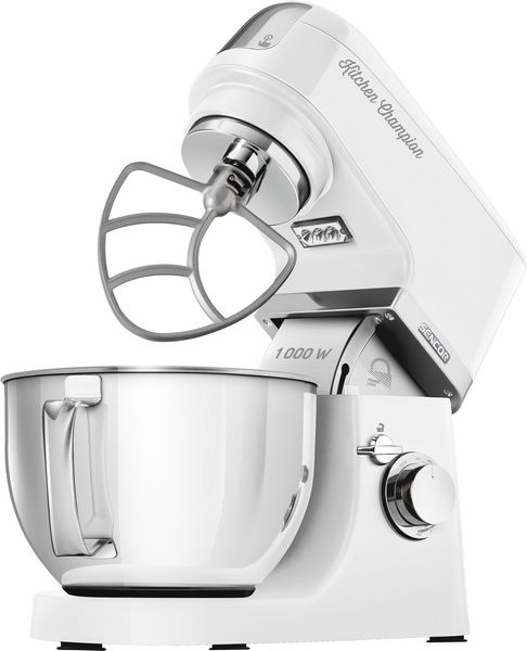 Кухонная машина Sencor STM63XX, 1000Вт, чаша-металл, корпус-пластик, насадок-15, белый STM6350WH фото