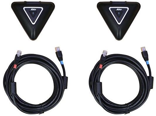 Дополнительная микрофонная пара с 5 м кабелем для систем видеоконференцсвязи AVer VC520 Pro 2/FONE540/VC520 Pro 60U0100000AC фото