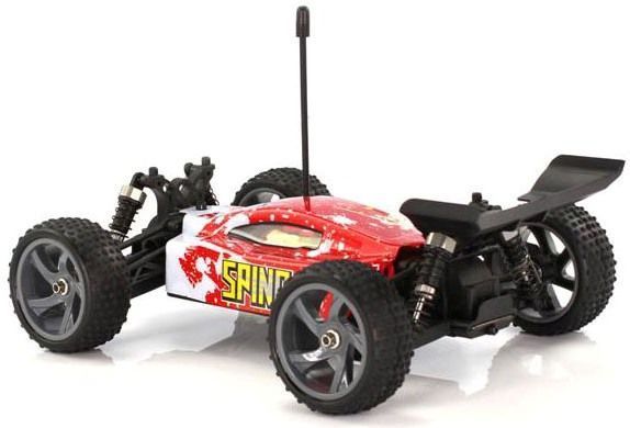 Радиоуправляемая модель Багги 1:18 Himoto Spino E18XB Brushed (красный) (E18XBr) E18XBb фото