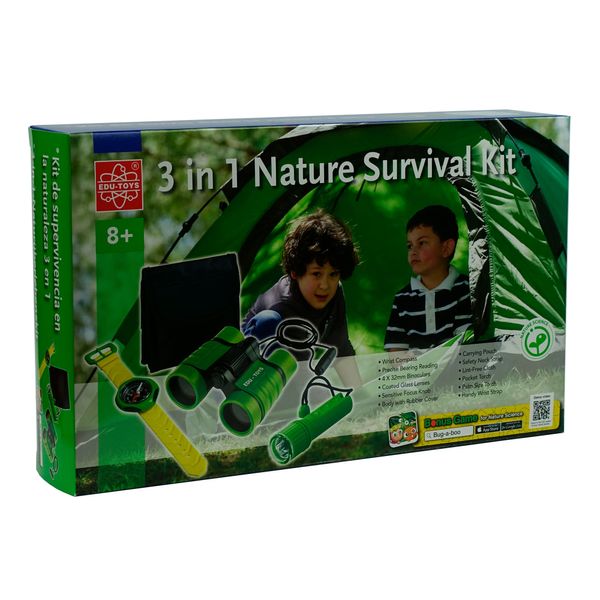 Комплект для виживання на природі Edu-Toys 3 в 1 (BL019) BL019 фото