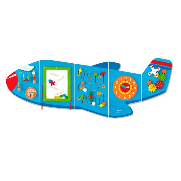 Бізіборд Viga Toys Літачок (50673FSC) 50673FSC фото