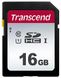 Карта памяти Transcend 16GB SDHC C10 UHS-I R95 / W10MB / s (TS16GSDC300S)
