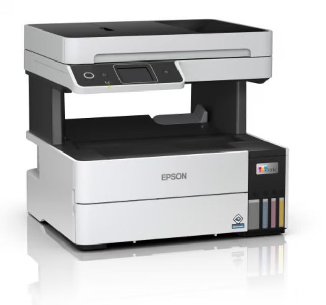 МФУ ink color A4 Epson EcoTank L6490 37_23 ppm Fax ADF Duplex USB Ethernet Wi-Fi 4 ink Pigment (C11CJ88405) C11CJ88405 фото