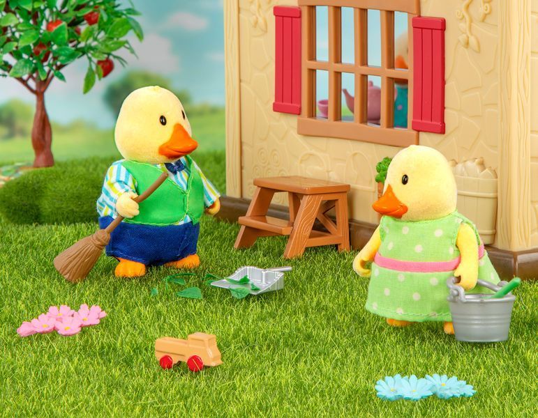 Набір фігурок Li`l Woodzeez Сім'я Качок 6259 - Уцінка 6259 фото