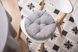 Подушка для стула Ardesto Oliver, D-40см, 100% хлопок, нап-ч: 50% холоф, 50% пп, серый