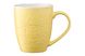 Чашка Ardesto Barocco, 330 мл, жовта, порцеляна (AR3458Y)
