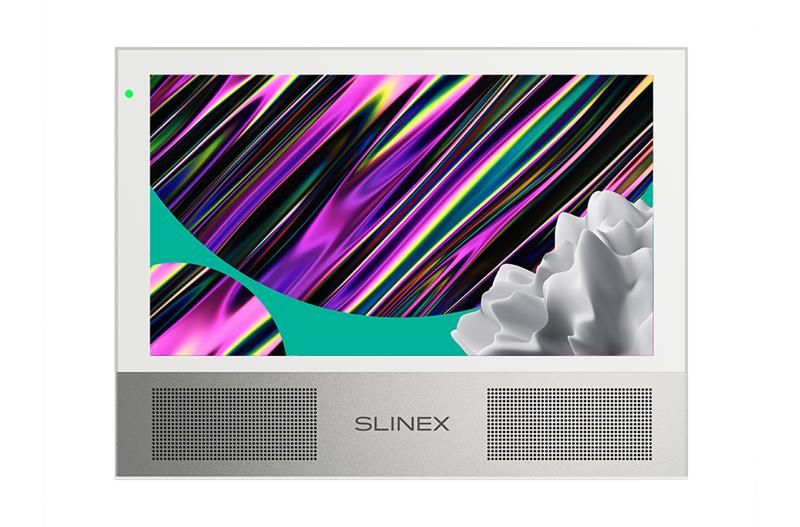 Відеодомофон Slinex Sonik 7 Cloud, IPS 7", детектор руху, переадресація, змінні панелі, білий (SONIK7-CLOUD_W) SONIK7-CLOUD_W фото
