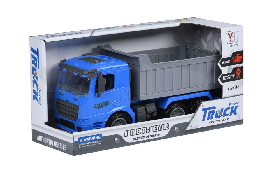 Машинка інерційна Truck Самоскид (синій) Same Toy (98-611Ut-2) 98-611Ut-2 фото