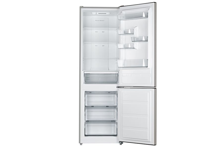 Холодильник ARDESTO з нижн. мороз., 188x59.5х63, холод.відд.-219л, мороз.відд.-76л, 2дв., А+, NF, нерж (DNF-M295X188) DNF-M295X188 фото