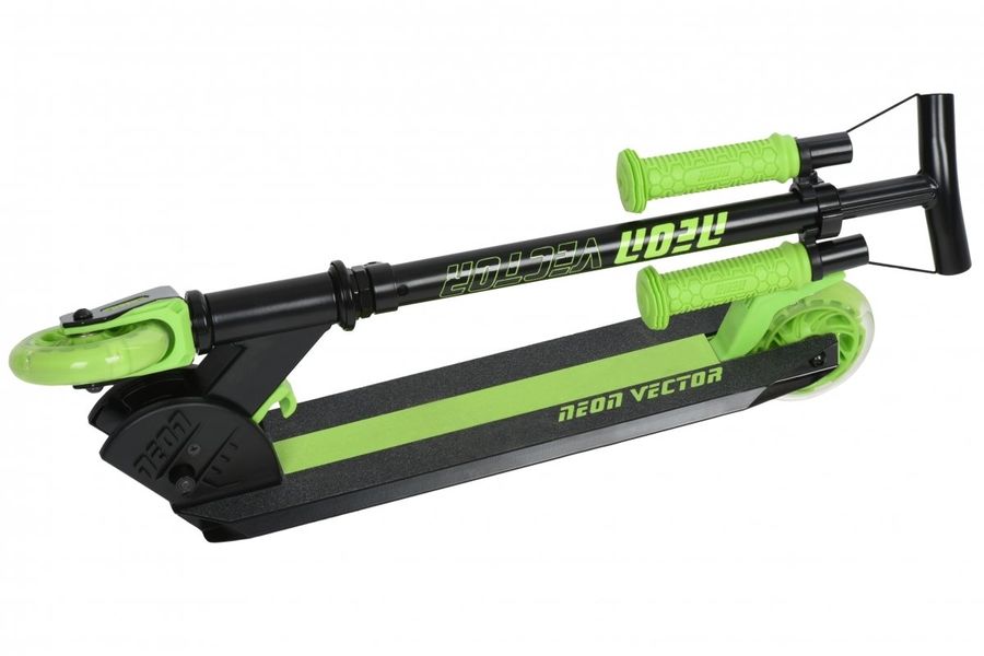 Самокат Neon Vector Зелений N100907 - Уцінка N100907 фото