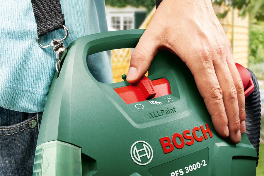 Фарборозпилювач Bosch PFS 3000-2, 650 Вт, 300 мл/хв, контейнер 1Л, 2 м2/хв, 2.8 кг 0.603.207.100 фото