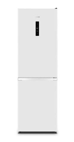 Холодильник Gorenje з нижн. мороз. камерою, 185х60х60см, 2 дв., Х- 207л, М- 93л, A++, NoFrost Plus, Fresh zone, Зовн. Диспл, білий - Уцінка N619EAW4 фото