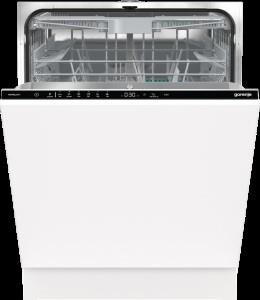 Посудомийна машина Gorenje вбудовувана, 16компл., A+++, 60см, автоматичне відчинення, сенсорн.упр, 3и кошики, білий - Уцінка GV643D60 фото