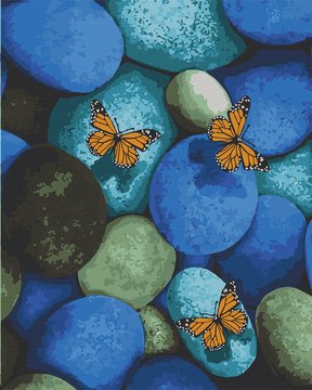 Картина за номерами. Art Craft "Метелики Монархи" 40х50 см 10573-AC 10573-AC фото