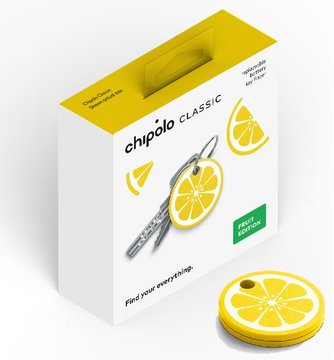 Пошукова система CHIPOLO CLASSIC FRUIT EDITION Жовтий лимон CH-M45S-YW-O-G фото
