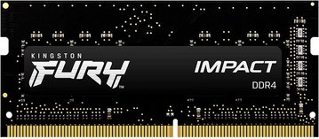 Пам'ять ноутбука Kingston DDR4 16GB KIT (8GBx2) 2666 FURY Impact (KF426S15IBK2/16) KF426S15IBK2/16 фото
